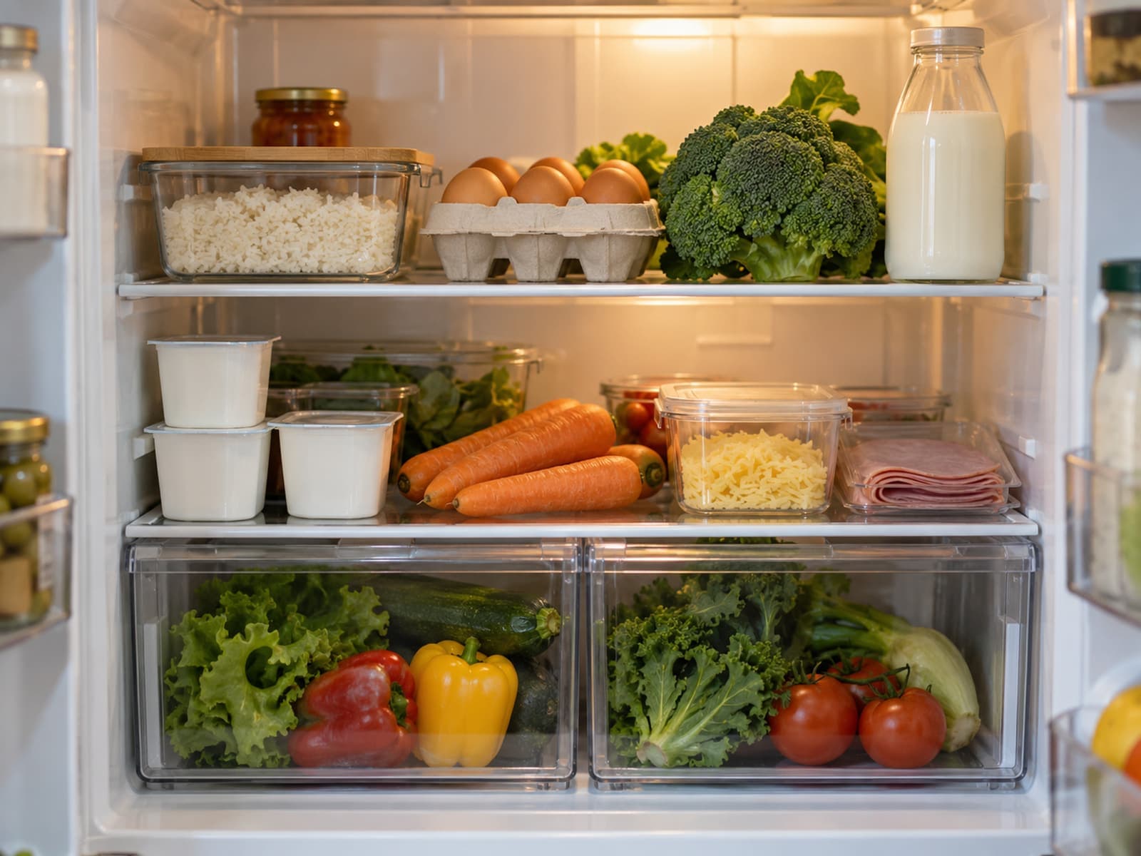 Frigo ouvert
